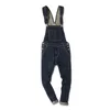 2020 neue männer Harajuku Denim Overalls männer Koreanische Version der Selbst-anbau füße Stretch-jeans Strap Blaue Hose1