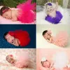 Dziewczynka Ubrania Tutu Spódnica Kwiat Dziewczyny Tulle Tutu Spódnice Opaski 2 sztuk Zestaw Newborn Photo Prop Stroje Fotografia Rekwizyty 18 kolorów