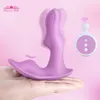 Gode vibrateur portable papillon Sex Toys pour femmes masturbateur stimulateur de clitoris télécommande sans fil culotte vibrante CX200709