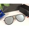 Fransız marka tasarımcı erkek ve kadın uçan güneş gözlüğü çerçeveleri basit bir atmosfer narin buzağı HD UV400 mercek gözlük TBS120 güneş gözlüğü