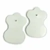 white electrode pads