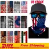 Outdoor Cycling Scarf Bandana Magic Scarves Sunscreen Hair Band Sport Customized Face Neck Men Flag camouflage Scarf DHL Fast Shipping