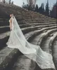 Bästsäljande brudslöjor med applikationer i lager kapell längd långa bröllopslöjor 2020 vestido de noiva longo bröllop slöja