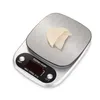 Цифровые кухонные весы Многофункциональные Питание Вес весы выпечки Cooking весы с ЖК-дисплеем 5 кг / 0.1г 10кг / 1g JK2005XB