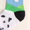 Neue Milch -Eiscreme -Socken reine Baumwolle One -Größe bequeme Skateboard -Socken mit SB Whole Support8383737