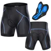 Homens bicicleta acolchoada shorts com apertos de perna antiderrapante ciclismo 3d acolchoado roupa interior bicicleta equitação shorts ciclismo roupa interior1