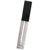 8ml Square Black Lip Gloss Bottle,Plastic Empty Cosmetic Oil Refillable Tube, Liquid Eyeliner tube Storage Bottle F3682