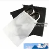 20 pcs/lot Black White Mesh drawstring bags for shoes Clothes Storage bag Zakka organizer Travel package Novelty household 8824