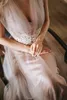 Women Bathrobe Nightgown Sleeveless Lace Appliques Sexy Sleepwear Bridal Sheer Robe Bridesmaid Bride Gowns petites Plus Size Custom Made
