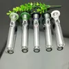 Europe and Americaglass pipe bubbler smoking pipe water Glass bong Classic color circle fulcrum glass pipe