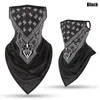 Мода Unisex Ice Silk Sport Bandana Triangle подвесной маска маска труба шарф шарф.