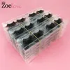 30 paires de cils de vison 3d, vendeur entier, maquillage dramatique, boîtes de cils Zoelove, emballage de cils de vison de 25mm, en vrac 3061031