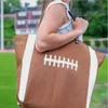 Sac en toile Baseball fourre-tout 19 styles sacs de sport sac de softball décontracté football football basket-ball toile fourre-tout sacs de rangement à domicile CCA121704215
