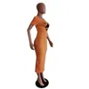femmes une pièce robe à manches courtes jupe d'été robes de créateurs Maxi-robes jupes lâches de haute qualité élégante clubwear de luxe 4524
