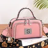 Pembe Sugao Kadın Omuz Çantaları Tasarımcı Çantalar 6 Renk Crossbody Bag Yeni Stil Çanta Moda Vahşi Lady Çantalar PU Deri224r