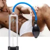 Dispositivo de ampliação do pênis masculino bombas de vácuo pênis médio extensor bomba exercitador com aventais de 3 cores brinquedos sexuais para homens y2006164056452