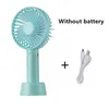 Mini ventilateur USB Cooler main Climatisation Traval portable de bureau pliant portable avec ventilateur rechargeable stand