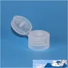 50 ml handsinitizer huisdier plastic fles met flip top cap transparante vierkante vorm fles voor cosmetica wegwerp hand sanitizer