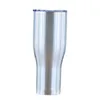 Local Warehouse! 20oz Curved Tumbler Rostfritt stål Remsor Muggar Midja koppar Dubbelvägg Vakuum Curving Tumbler US-Abroad Frakt