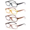 Men Reading Glasses Women Wood Look Frame Presbyopic Clear Glass Square Rectangular Eyeglasses 2020 Diopter 1 1 5 175 2 2 5 275299x