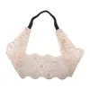 S1555 Europe Fashion Women's Lace Headband Elastic Headband Ladies Elegant Lace Hair Band