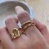 Celi Französischer Stil 925 Sterling Silber Damenring MINI-Ring minimalistisches weibliches Designgefühl ins Internet beliebt mehrschichtig1320603