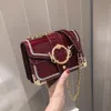 Designer- 2020 Fashion New Handbag High Quality Pu Leather Women Bag Patent Leather Shell Small Square Shoulder Bags