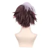 Short new Synthetic wigs micro Ground-bound boy Hanak cute wig cool colored Synthetic braiding wig curly invisible tape cosplay wigs