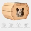 Chegada Nova Pet Shop papel ondulado Grinding Garra Placa com US Catnip Leopard Print Pattern da