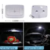 Touch Type Night Light Car Led Car Roof Light Ceiling Magnet Lamp Automobile Car Interior Reading Light Square USB Charging Trunk Lamp