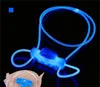 Ny mönster LED Dog Collar Flash of Light Hanging Rope Pet Tillbehör Night Travel Safety Multicolour Dogs Leash