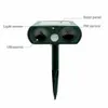 Dog Cat Solar Powered Ultrasonic Repeller animal Chaser Outdoor Use Garden Repelente Fox sónico Dissuasão Scarer Repelente