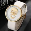 Wristwatches Watch Male Couple Skull Watches Men Women Ladies Gold Punk Skeleton Quartz Cool Man Wrist Female Relogio Masculino221b