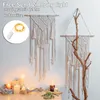 Tapijt muur opknoping hippie decor wandtapijt macrame hekserij stof bohemien dromenvanger1294O