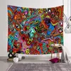 Creative Pattern Tapestry Wall Hanging Wall Tapestry Blanket Tapestries for Living Room Bedroom Farmhouse Decor