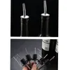 Stainless Steel Pourer Wine Wine Bottle Stopper Pour Dispenser Device Silver Black Wine Mouth Supply Bar Restaurant Home Bar Tools7789610