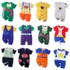 Kids Designer Clothes Cartoon Anime Romper Toddlers Infant Short Sleeve Cosplay Jumpsuits 2020 Summer New Baby Climbing Clothing M1760