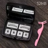 Magnetic False eyelashes handmade natural false eyelashes with gift box mirror and tweezer 3D Magnetic Eyelashes J177