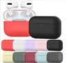 Funda de auriculares de 14 colores para AirPods 2 Pro, funda de silicona para auriculares Apple, carcasa protectora de 360 grados para auriculares