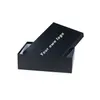 Custom printing gift box souvenir packaging box cardboard lid and base box for apparel clothings Black