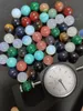 20Pcs Loose Stone Beads 8mm 10mm 12mm Round Semi Precious Natural Gemstone Quartz Mixed colors for Jewelry Making215x