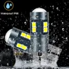 10pcs Car T10 194 LED amarelo âmbar W5W 192 3030 10SMD Canbus Car License Plate Luzes Dome Festoon Lâmpada porta lateral Mapa Luzes Super Bright