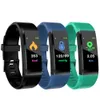 115 Plus Bluetooth Smart Watch Hjärtfrekvens Fitness Tracker Smart Armband Vattentät Sport Smart ID 115 Plus Armband för Android iPhone
