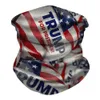 Maschere US STOCK Trump Sciarpa di riciclaggio unisex Bandane moto Sciarpe Foulard collo maschera di protezione esterna Keep America Grande 2020 FY6068