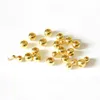 Epacket DHL 2,3.2,4,5,6,8mm Perles en fer plaqué or DIY accessoires polyvalents perle ronde perles en vrac perles de positionnement DFDWZ031 Entretoises