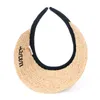 Hot New Popular Fashion Luxury Designer Sommar Utomhus Beach Casual Baseball Ball Caps Stripped Hattar för Kvinnor Kvinna