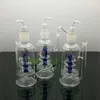 nieuw Europa en Amerika glazen pijp bubbler rookpijp water Glazen waterpijp Oude klassieke grote mond pan draak glazen waterfles