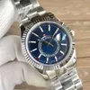 Mens Watch Designer Watches High Quality Sky Deluxe Mens Watch Automatic Mechanical Fashion Business Stainless Steel movement Luminous Waterproof Wristwatch