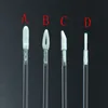 10PCS / 많은 6.8ML 투명 립글로스 튜브 4 sytles 지팡이 튜브 투명 병 C076 립스틱 튜브 육각 비우기 육각형