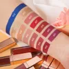 Geen merk! Matte Lip Gloss Waterdicht Langdurige Shimmer Liquid Lipstick Accepteer uw logo-afdrukken